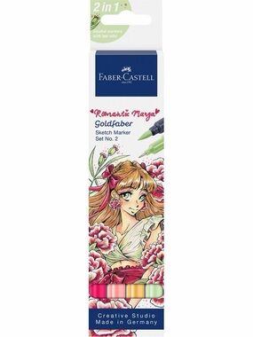 Faber-Castell Goldfaber Sketch Marker: Romantic Manga Collection Set No. 2
